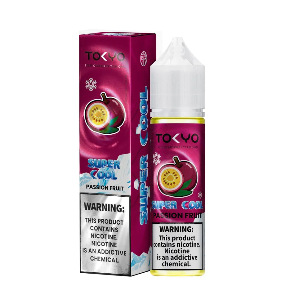 Tokyo Super Cool Passion Fruit E-Liquid 60ml – Price in Pakistan