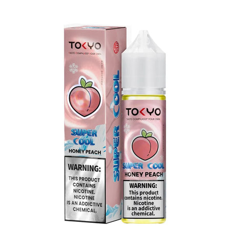Tokyo Super Cool Honey Peach E-Liquid 60ml – Price in Pakistan