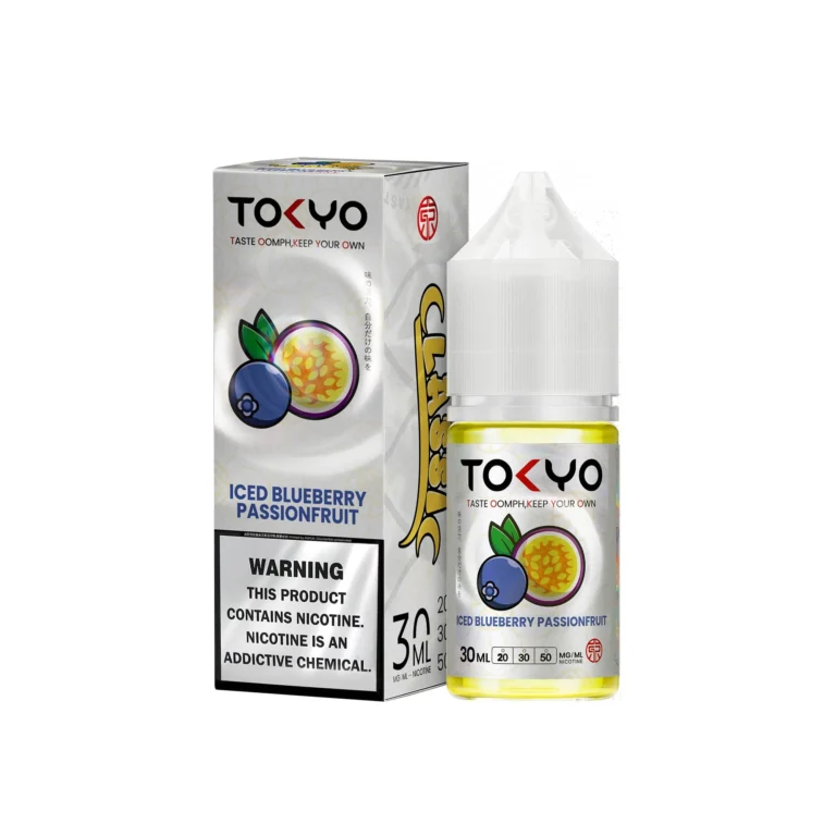 Tokyo Classic – Iced Blueberry Passionfruit 30ml (35/50/60 mg)